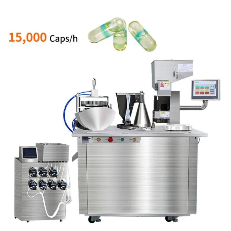 Liquid Capsule filler machine 8 Liquid Capsule filler machine 8
