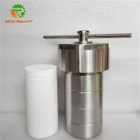 Adweithydd Awtoclaf Dur Di-staen ar gyfer Synthesis Hydrothermol Labordy
